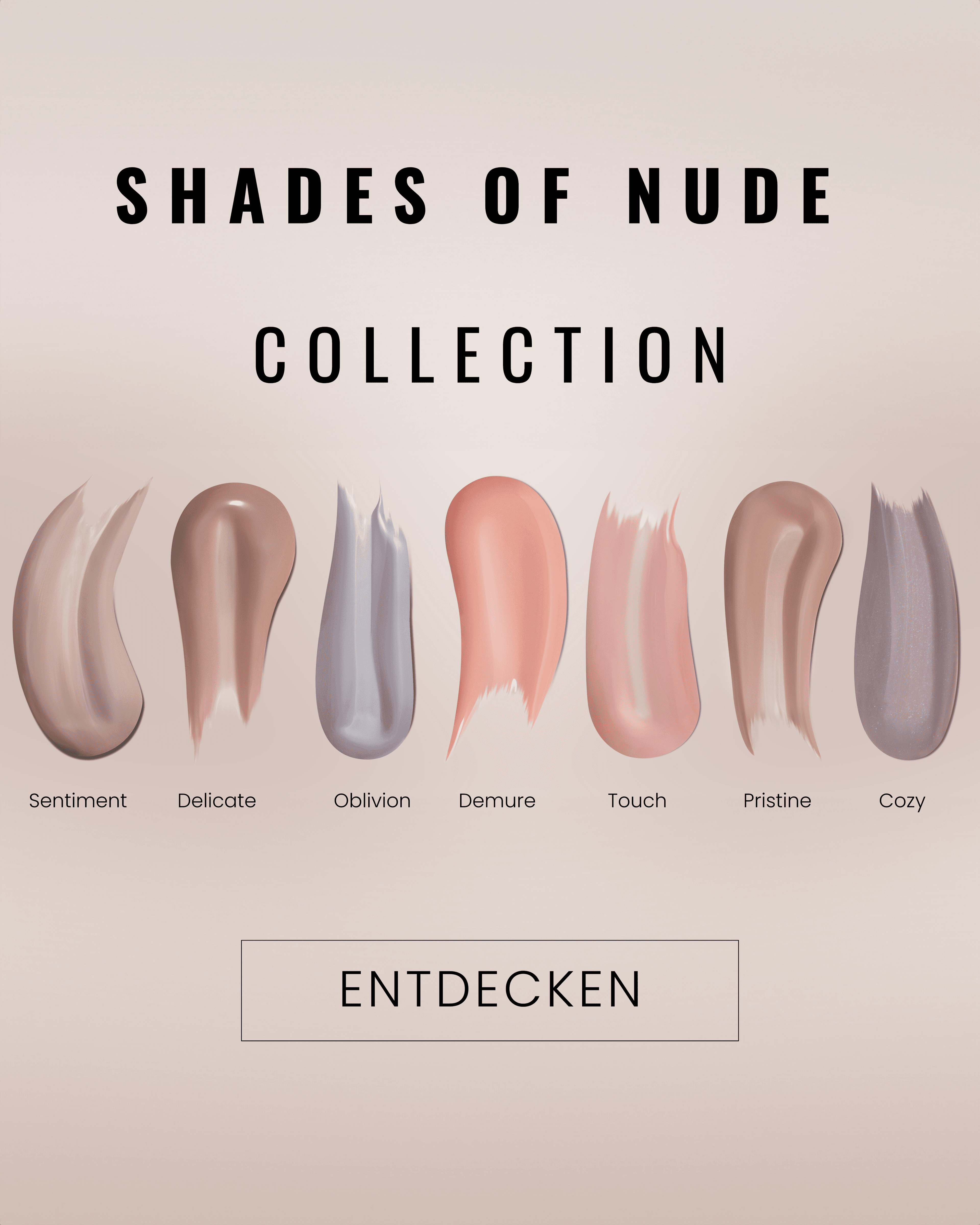 Shades of nude collection